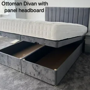 Luxury Divan Bed – Single to Super King, Hand-Made, Multiple Colors - Image 2