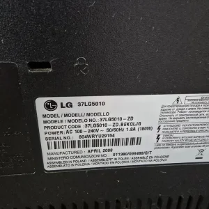 Lg 37inch hdtv with remote control - Image 4