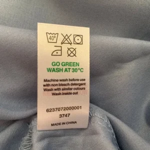 2 x Mid Blue Housewife Style Pillowcases - Image 2