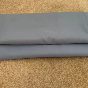 2 x Mid Blue Housewife Style Pillowcases