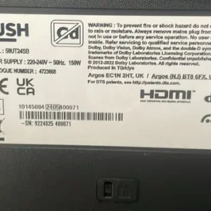 58inch bush start tv