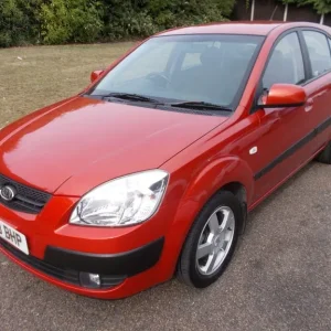 2008 Kia Rio 1.5 CRDi LS Red 5-door Hatchback Diesel Manual