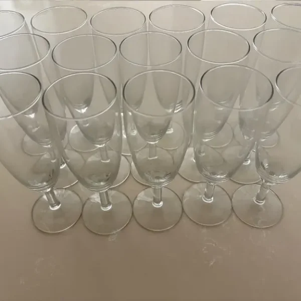 16 Champagne Flute Glasses