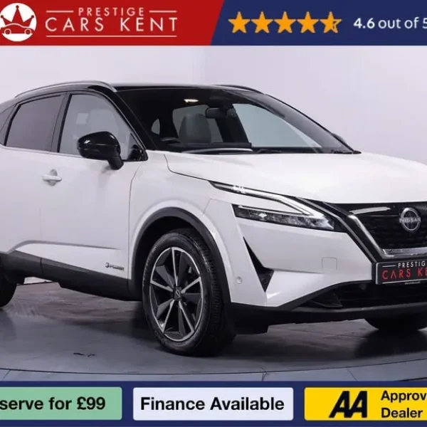 2022 Nissan Qashqai 1.5 h e-POWER Tekna SUV 5dr Petrol Hybrid Auto Euro 6 (s/s) (190 ps) HATCHBAC...