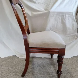 Two Balloon Back Dining / Bedroom Chairs - Image 3