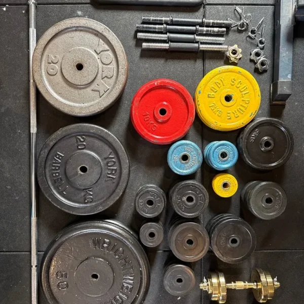 Dumbbells, Barbells, Weights