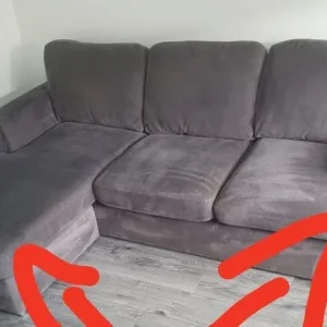 Grey Sofa - Image 6