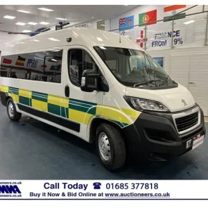 2020 Peugeot Boxer 435 2.0HDI BLUE 130PS L3H2 3.5TON LWB MEDIUM ROOF DISABLED ACCESS MINIBUS PANE...