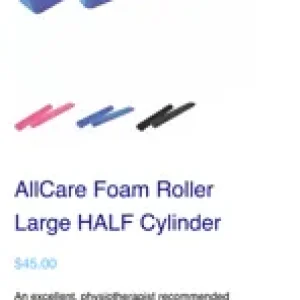 Allcare exercise foam roller - Image 4