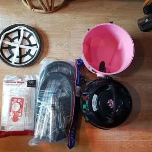 henry hoover pink Hetty 2 speed new 3 Metre Hose new Brushes new Rods Kit 10 Bags ne - Image 2