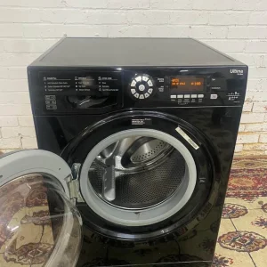 HotPoint A+ 9KG Black Washing Machine - Image 4