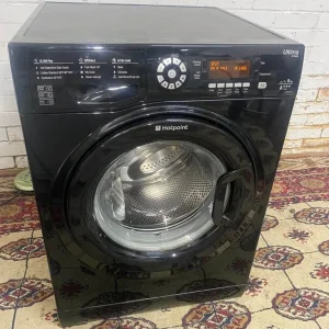 HotPoint A+ 9KG Black Washing Machine