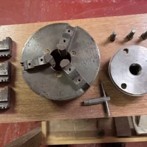 3 jaw self-centering scroll lathe chuck - Image 2