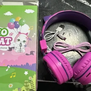 Kids headphones wireless purple