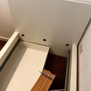 Ikea Malm Single Bed Frame in white