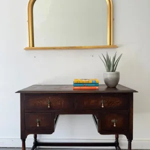 Mantlepiece Mirror with Gold Frame - Image 5