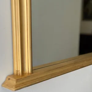 Mantlepiece Mirror with Gold Frame - Image 6