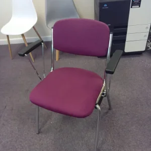 Purple office chairs