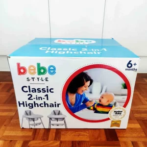 NEW Bebe Style Classic 2 in 1 Highchair & Junior Chair - Image 2
