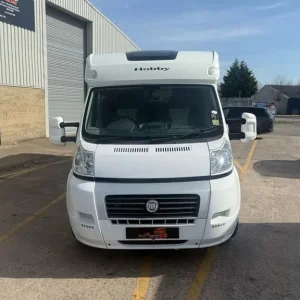 2012 Fiat DUCATO HOBBY EXCLUSIVE 690 MIAMI 4 BERTH MOTORHOME WITH LARGE GARAGE - Image 2