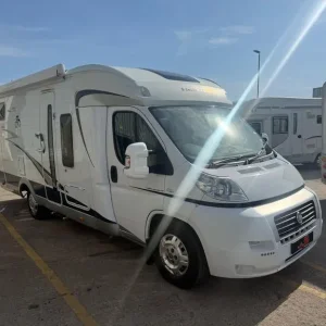 2012 Fiat DUCATO HOBBY EXCLUSIVE 690 MIAMI 4 BERTH MOTORHOME WITH LARGE GARAGE - Image 3