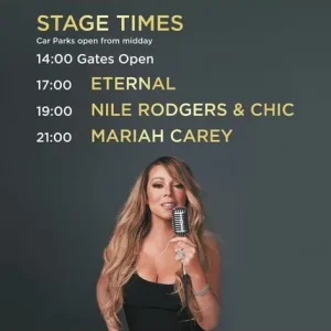 Mariah carey gold circle 15th august