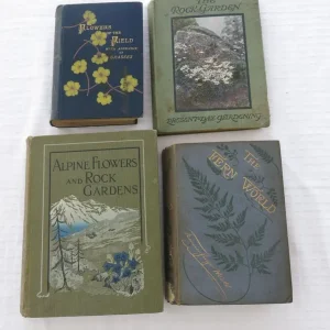 4 Vintage gardening books:- see photos