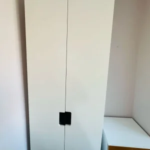 2 door white wardrobe IKEA
