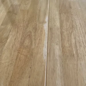 Hardwood table & 4 chairs - Image 7