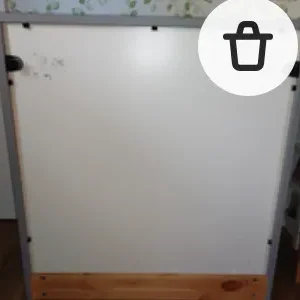 IKEA Havsta Unit - Solid Pine - Grey - Collection Only - Image 3