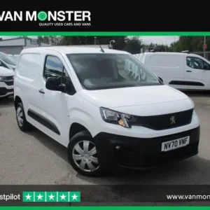 2021 Peugeot Partner 1000 1.5 Bluehdi 100 Professional Van Small Van Diesel Manual