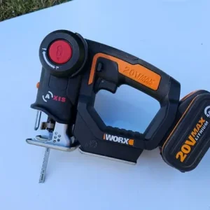 WORX 20V Max AXIS Multi-Purpose Cordless Saw + 4Ah bat. + charger perfect cond. - Image 2