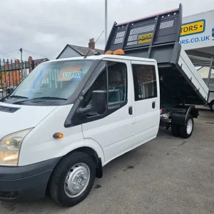 2014 Ford Transit 350 C/C DRW Crewcab Tipper (51000).No vat ( utility cab) Tipper Diesel Manual