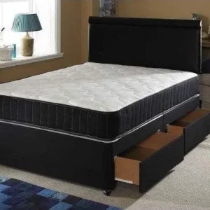 FASTEST DELIVERY✨BEDS WITH MATTRESS AVAILABLE IN MORE COLORS ✨ - Image 2