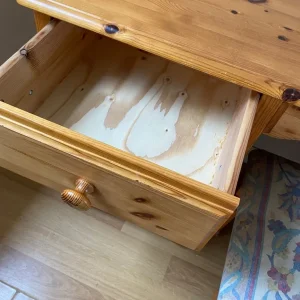 Pine Dressing Table / Dress With Stool 6 Drawers - Image 3