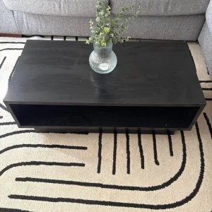 Black coffee table