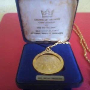 crown of crown 22ct coin on chain £20 or fair offer - Image 2