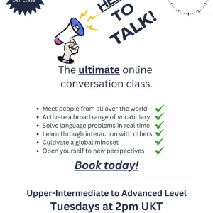 £12 for 90mins Online English Communication Classes for Non-Native English Speakers - Image 3