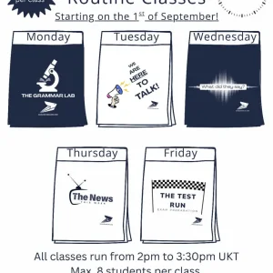 £12 for 90mins Online English Communication Classes for Non-Native English Speakers