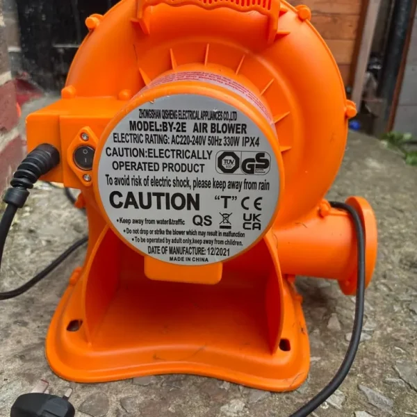 QUALITY BOUNCY CASTLE / Inflatable ELECTRIC AIR BLOWER Fan - W2-E - 330w