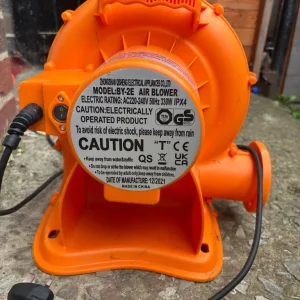 QUALITY BOUNCY CASTLE / Inflatable ELECTRIC AIR BLOWER Fan - W2-E - 330w
