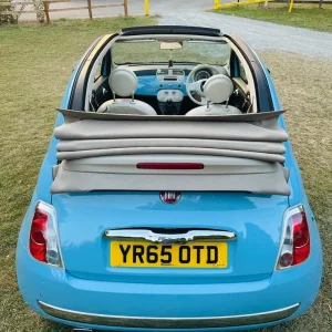 Fiat 500C Lounge Convertible £20 road tax full service history cheap insurance - Image 7