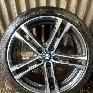 Genuine 18” BMW 1 series M Sport alloy wheels - 5x112 - Image 2