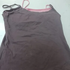 Ladies Pineapple double vested mink colour sport vest top. Size 10 - Image 2