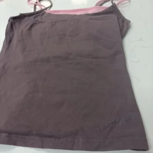Ladies Pineapple double vested mink colour sport vest top. Size 10