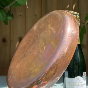 VINTAGE FRENCH COPPER ROASTING PAN, TRAY, TIN, GRATIN DISH, 36x23cm - MAUVIEL? - WILL POST!