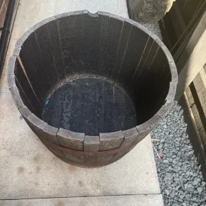 Half Barrel on wheels - Image 3