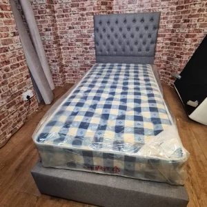 Lovely Velvet Single Bed