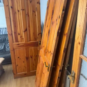 Interior wooden doors