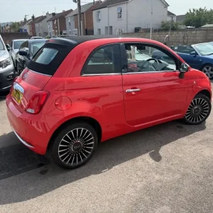 2018 Fiat 500 1.2 Lounge 2dr CONVERTIBLE Petrol Manual - Image 5